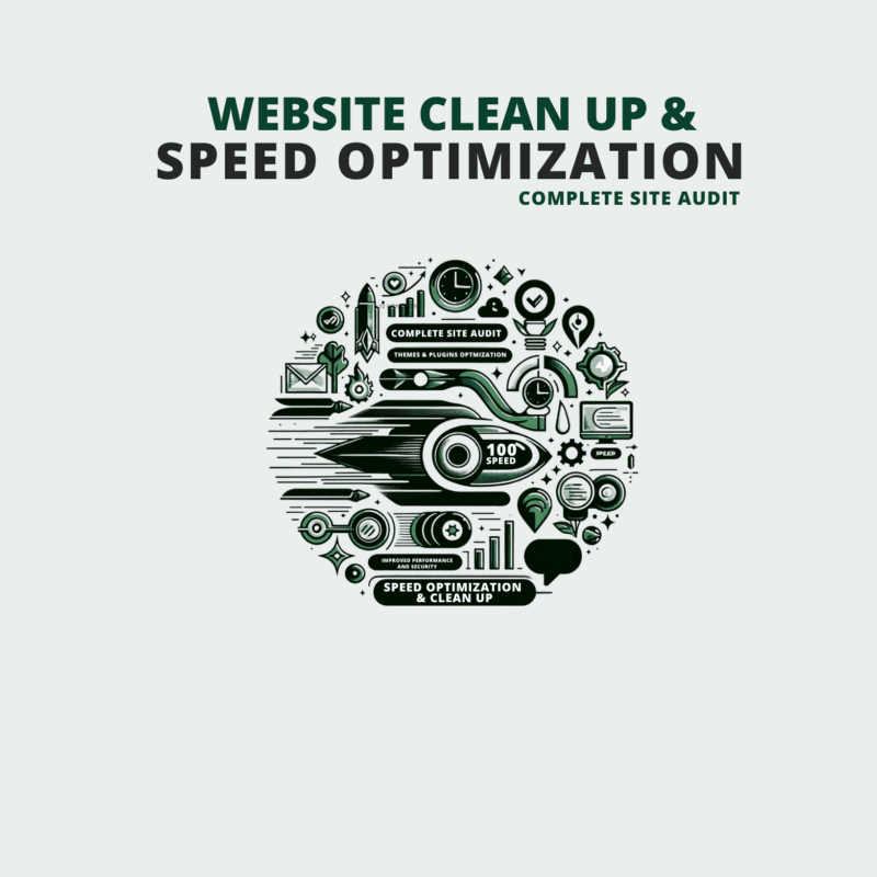 wordpress speed optimization and clean up
