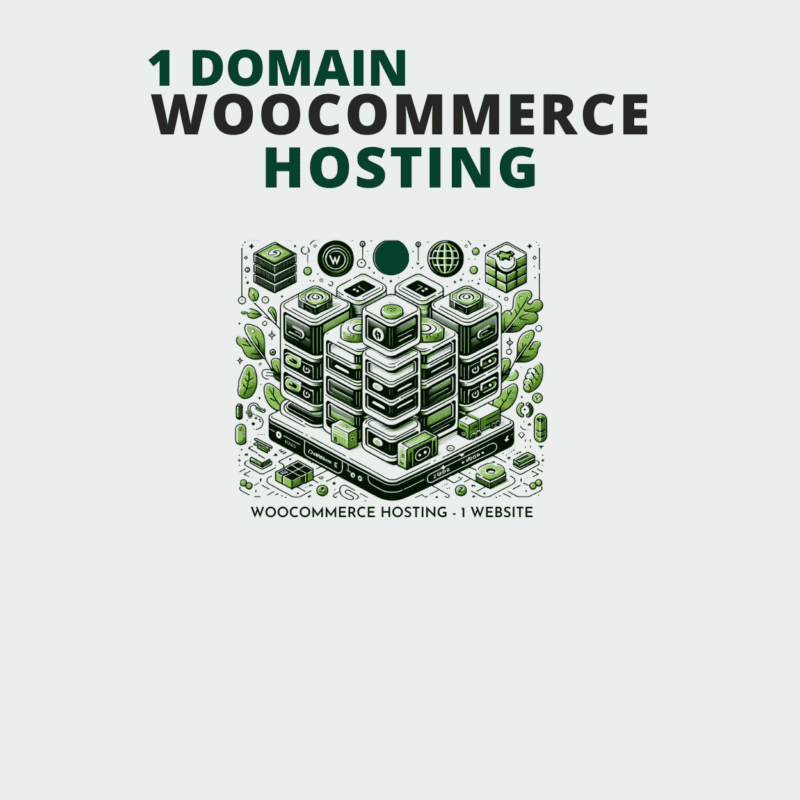 woocommerce hosting 1 site