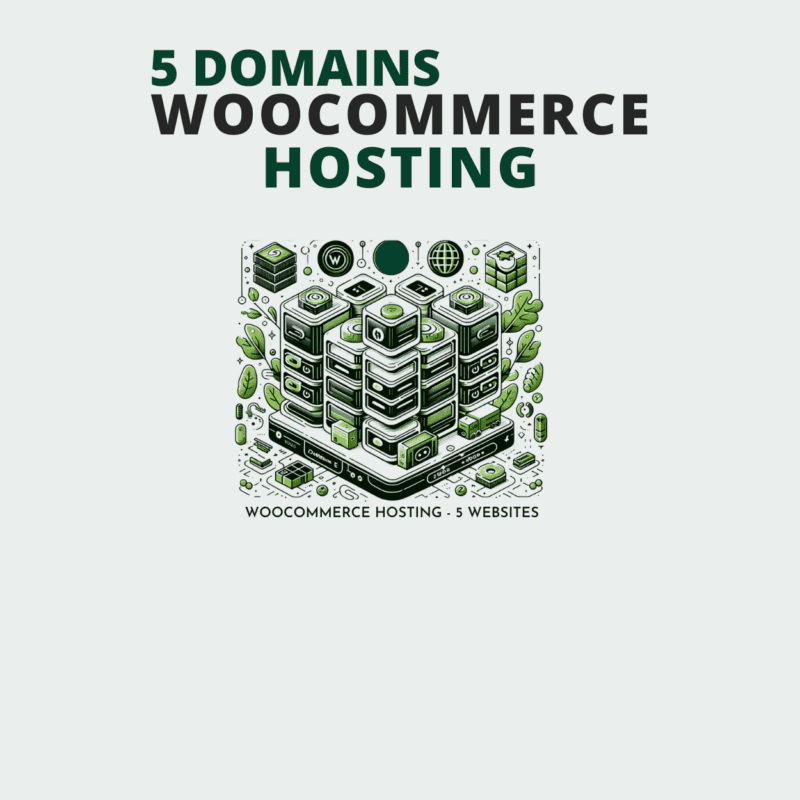woocommerce hosting 5 sites