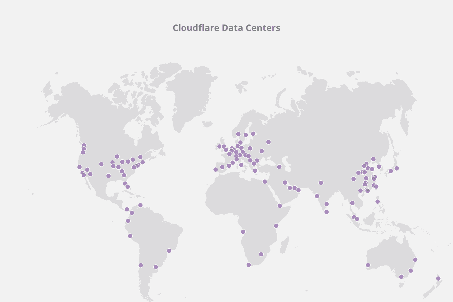 Map of cloudflare data centers