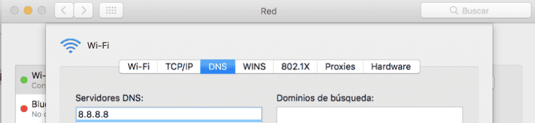 set google DNS records for Mac