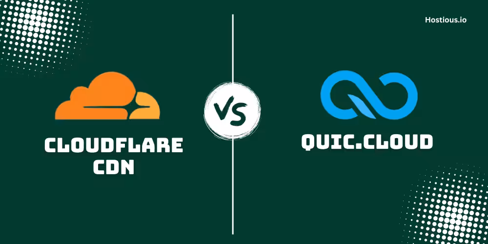 quic.cloud DNS-sammenligning med cloudflare i 2024