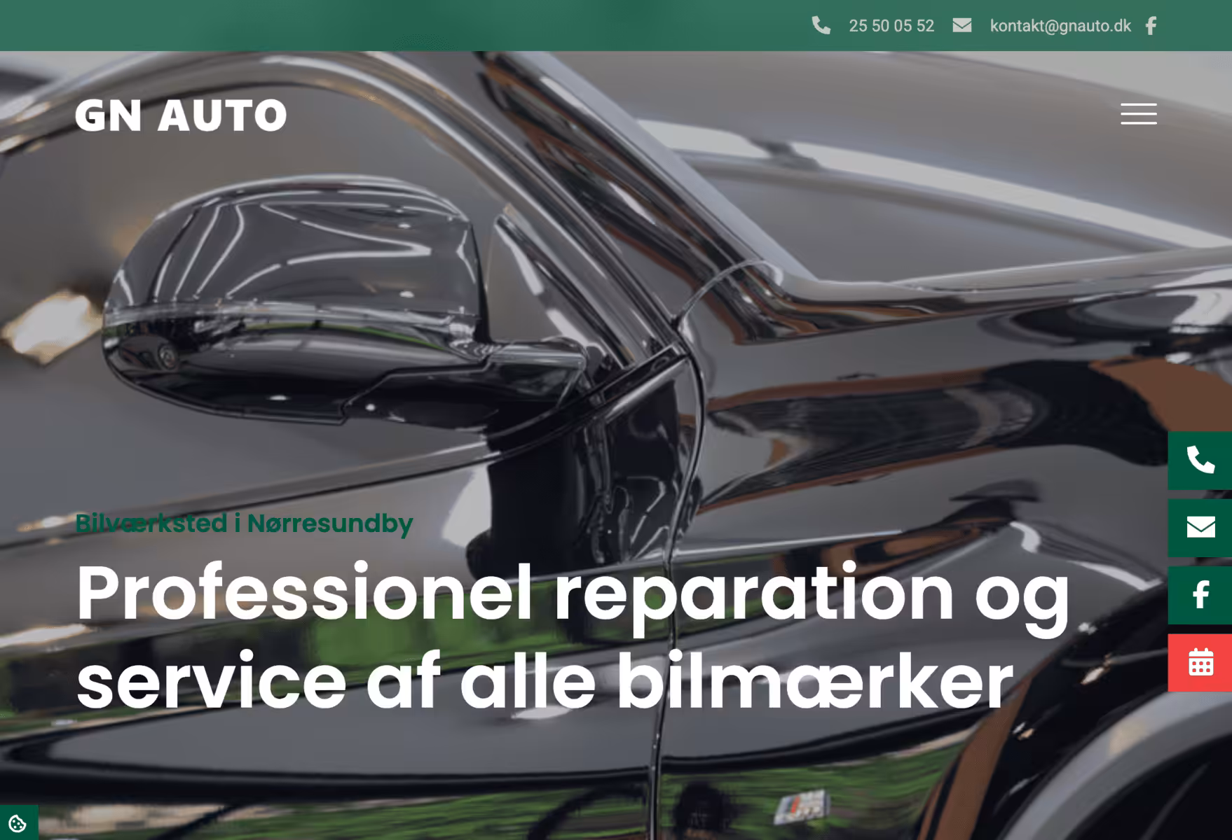 WordPress Hjemmeside