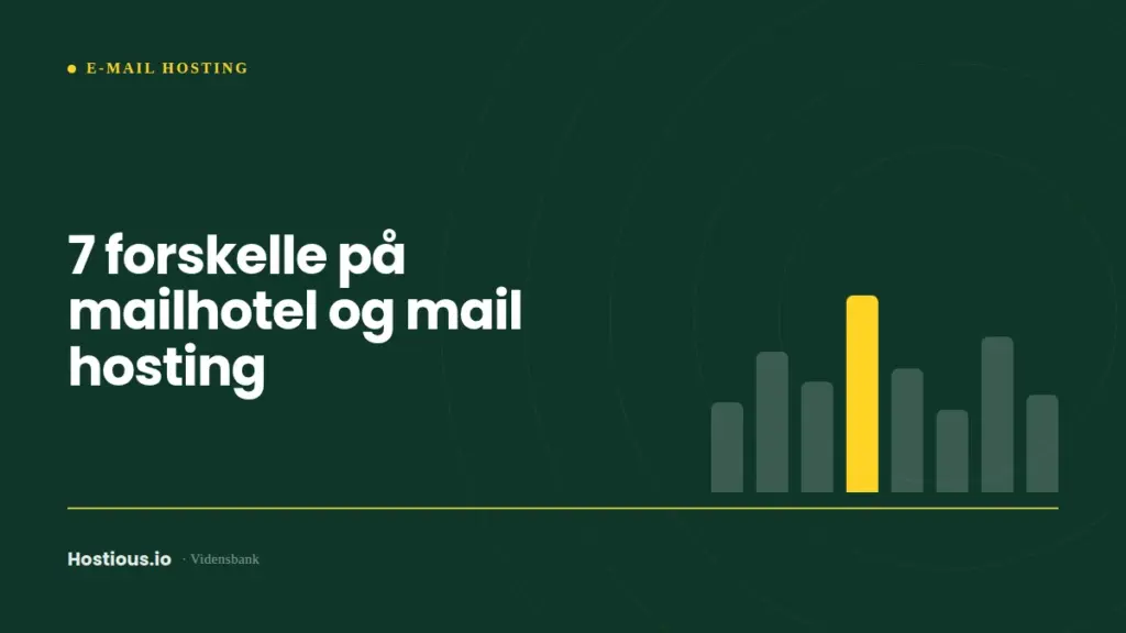 7 forskelle på mailhotel og mail hosting 7 forskelle på mailhotel og mail hosting