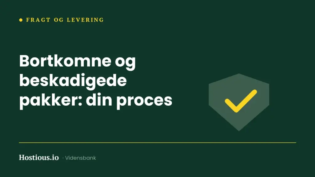 Beskadigede og bortkomne pakker: ansvar, erstatning og kundeservice Beskadigede og bortkomne pakker: ansvar, erstatning og kundeservice