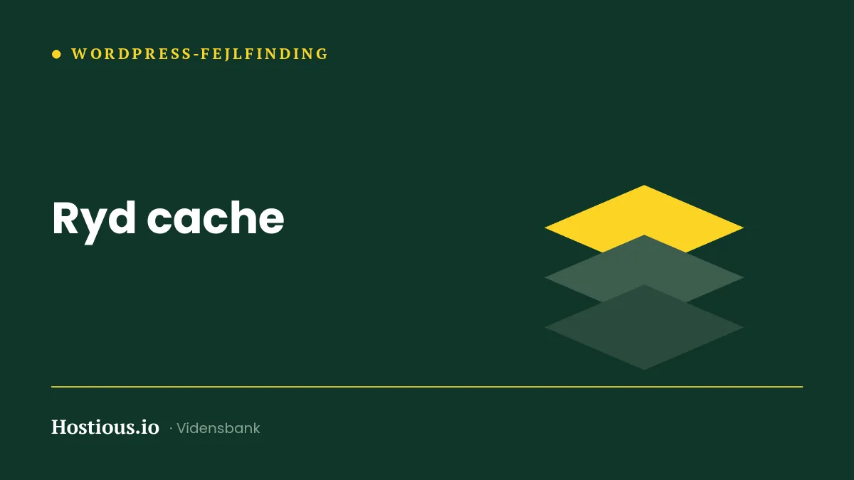 Ryd cache: sådan rydder du cache i Chrome, Safari, på mobilen og i WordPress