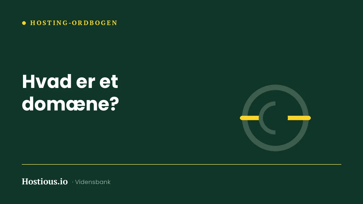 Hvad er et domæne? Domænenavne forklaret for begyndere